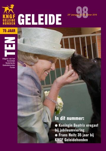 Ten Geleide zomer 2010 - KNGF Geleidehonden