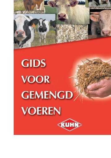 Gids voor gemengd voeren - Kuhn