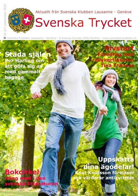 Svenska Trycket nr 5 2010 - Svenska-klubben.ch