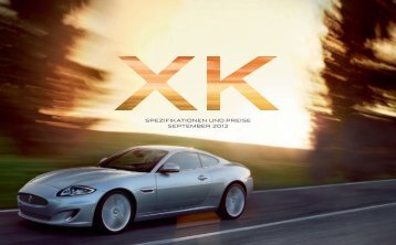 XK Ausstattungs- und Preisliste - bei Auto Sport Stopka