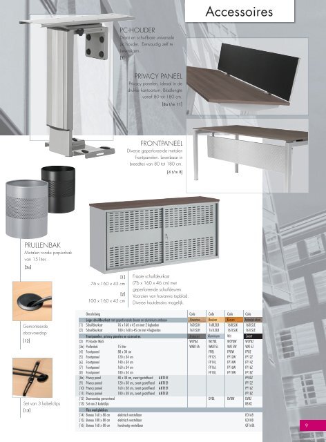 Catalogus Van Dorp Kantoormeubelen