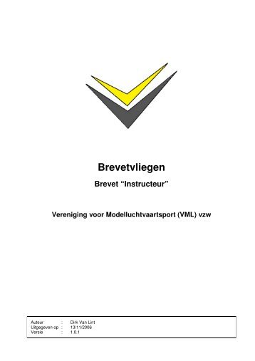 VML Brevet Instructeur - Golden Wings