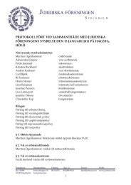 Protokoll 11-01-15 - Juridiska föreningen i Stockholm