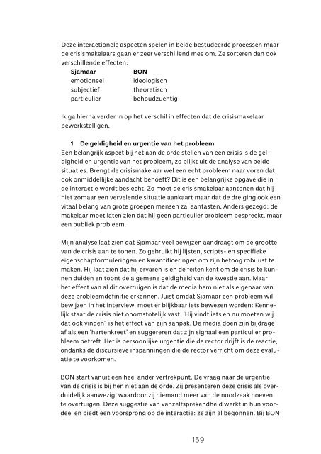 Proefschrift Crisis in aantocht! - Onderzoek - Hogeschool Utrecht