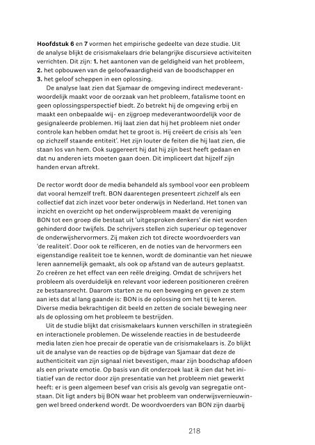 Proefschrift Crisis in aantocht! - Onderzoek - Hogeschool Utrecht