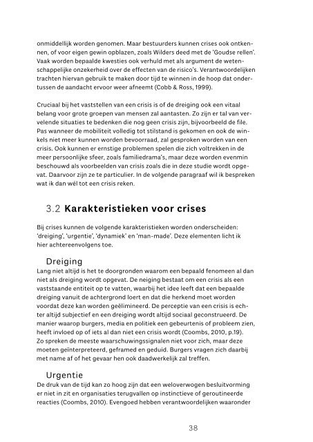 Proefschrift Crisis in aantocht! - Onderzoek - Hogeschool Utrecht