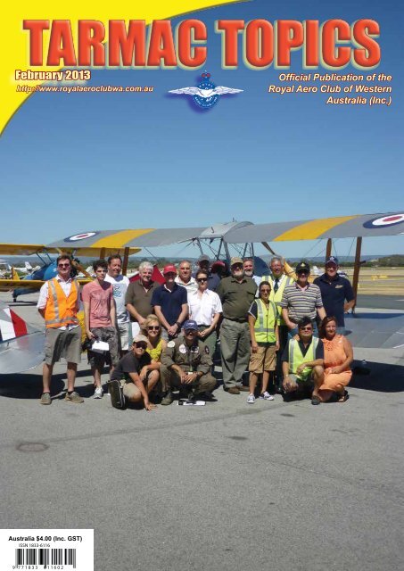 February 2013 - Royal Aero Club of Western Australia