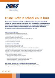 Frisse lucht in school en in huis - GGD Groningen