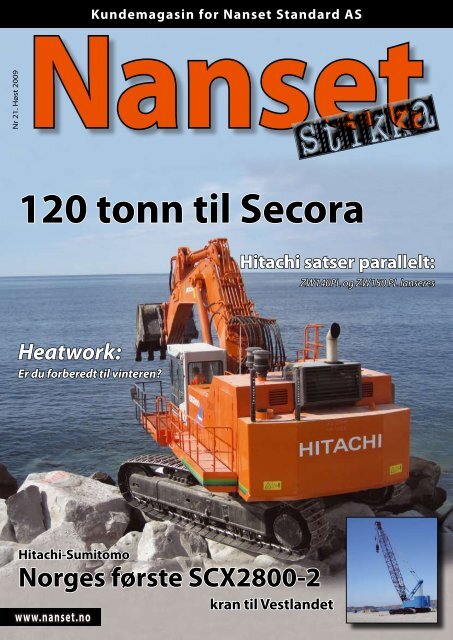 120 tonn til Secora - Nasta AS
