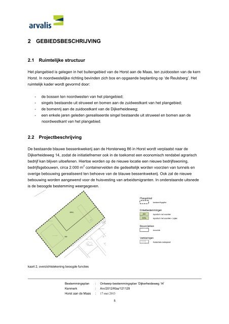 Bestemmingsplan Dijkerheideweg 14 - Gemeente Horst aan de Maas