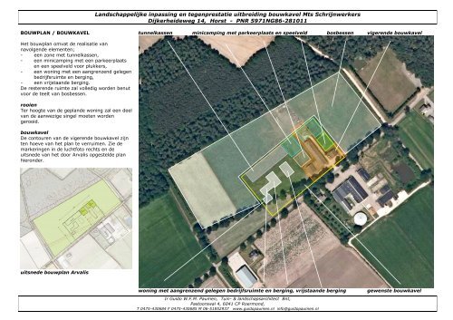 Bestemmingsplan Dijkerheideweg 14 - Gemeente Horst aan de Maas