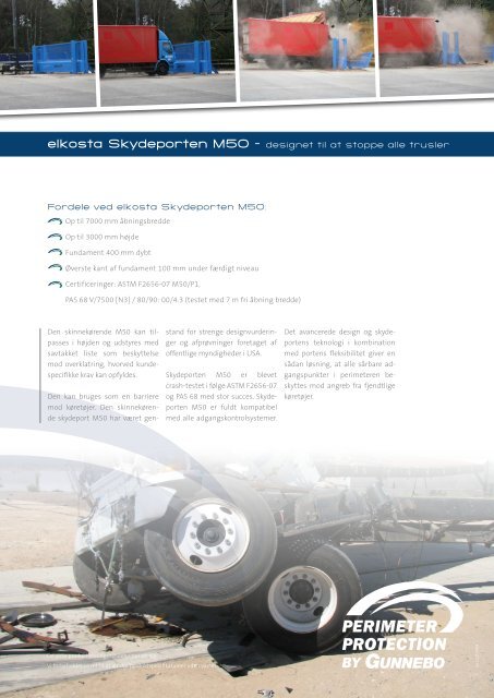 elkosta Skydeporten M50 – High Security - Perimeter Protection Group