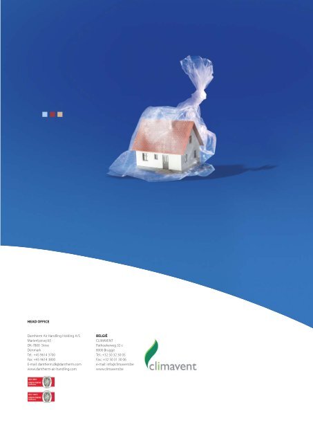 Brochure Dantherm HCV-HCH toestellen - Dantherm Woningventilatie