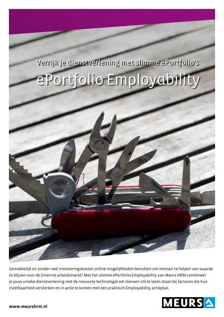 ePortfolio Employability - Meurs HRM