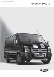 Ford Transit Sport Preisliste - Auto-Stephan KG