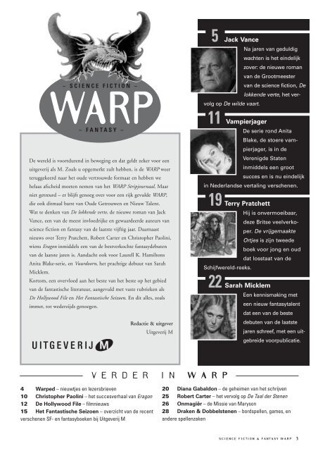 WARP - Mynx, voor de avontuurlijke lezer