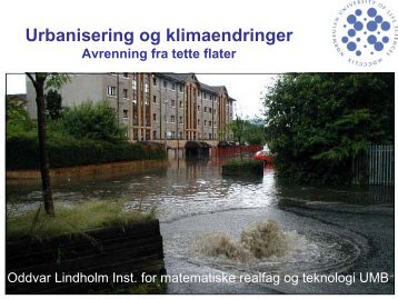 Urbanisering og klimaendringer - Pura