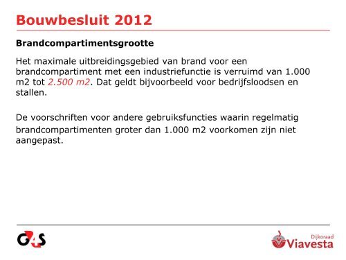 Bouwbesluit 2012 - Dijkoraad Viavesta