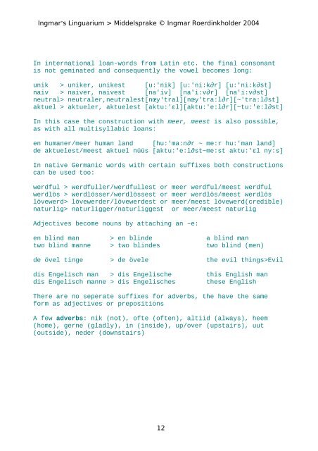 Concise outlines of Middelsprake.pdf - Folkspraak