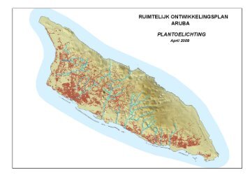 Ruimtelijk Ontwikkelingsplan Aruba Plantoelichting