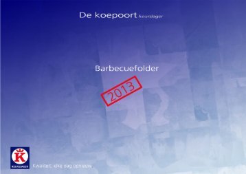 Onze volledige folder vind je hier met een muiskl - Keurslager De ...