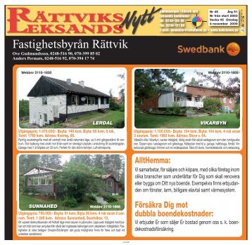 Fastighetsbyrån Rättvik