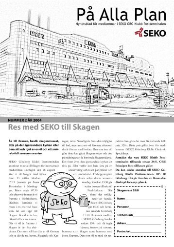 På Alla Plan - SEKO Posten Produktion GPT
