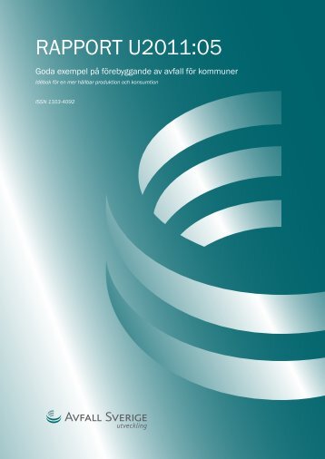 RAPPORT U2011:05 - Avfall Sverige