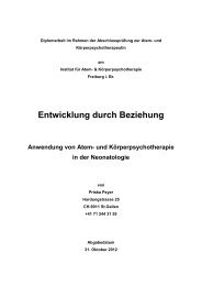 Diplomarbeit im Rahmen der Abschlussprüfung zur ... - Institut für Atem