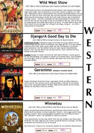 DVD KATALOG - WESTERN