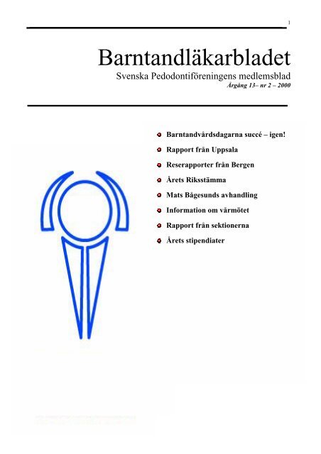 Nr 2 - Svenska Pedodontiföreningen