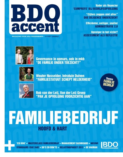 nr. 3: Familiebedrijf - Bdo