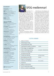 Medlemsblad 2 2006 - SFOG