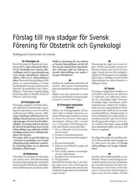 Medlemsblad 3 2001 - SFOG