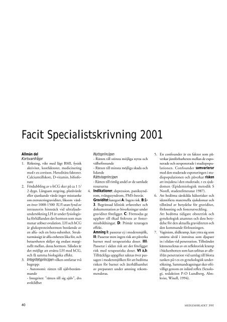 Medlemsblad 3 2001 - SFOG