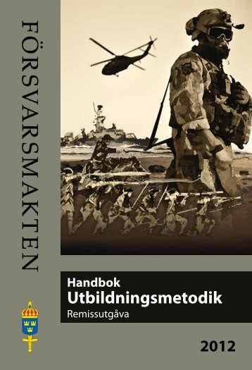 Handbok utbildningsmetodik - Försvarsmakten Blogg