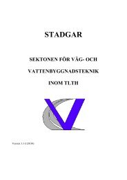 STADGAR - L-tek