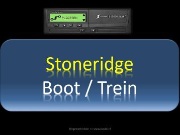 BOOT  TREIN - Bustic.nl