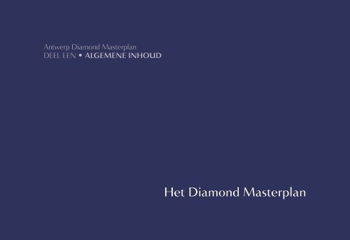 Antwerp Diamond Master Plan - SBD