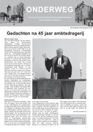 onDerWeG - Duinzichtkerk/Vredeskapel