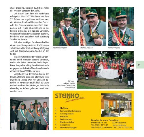 Schützenfest - maspern-kompanie
