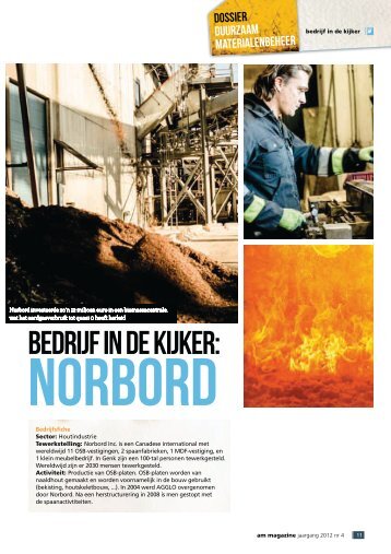 Bedrijf in de kijker: Norbord - Arbeid & Milieu