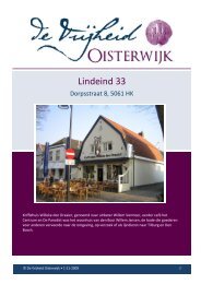Lindeind 33 (Dorpsstraat 8, 5061HK) - De Vrijheid Oisterwijk