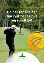 Golf er for alle der har lyst til et sjovt og sundt liv! - Dronninglund ...