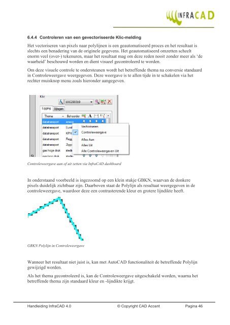 Handleiding InfraCAD - CAD Accent