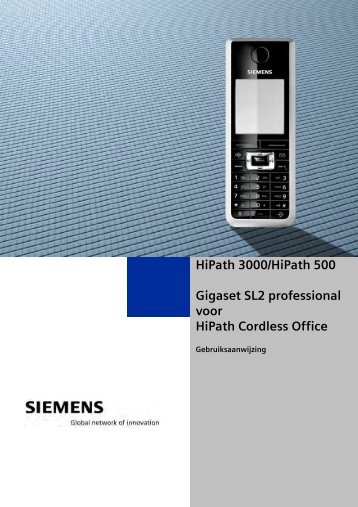 Gigaset SL2 professional - CENNED Telecom & IT