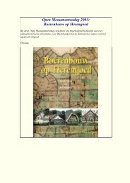 Boerenbouw op Herengoed - Maarn Maarsbergen Natuurlijk