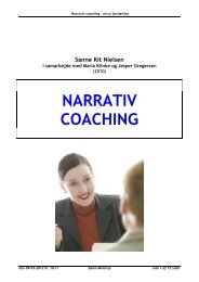 Narrativ coaching