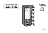 Gallery 210 ES - Douwe Egberts Professional