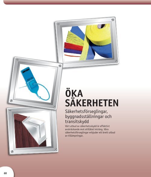 ÖKA SÄKERHETEN - Essentra Components Sweden